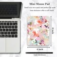 thumbnail image 2 of Small Mouse Pad, Mini Mouse Pad 6 x 8 Inch, Thick Rubber Waterproof Mouse Mat, Cute Mousepad for Women Men Kids Wireless Mouse Mini Laptops Keyboard Tray Home Office Travel, 2 of 15