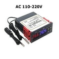 thumbnail image 1 of Dual Digital Temperature Controller Two Relay Output 12V 24VThermoregulator Thermostat With Heater Cooler ,Install Easy, 1 of 7