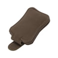 thumbnail image 1 of Clip para gafas de sol de coche Unique Bargains, soporte magnético para gafas, cuero de ante marrón, 1 Pc, 1 of 7
