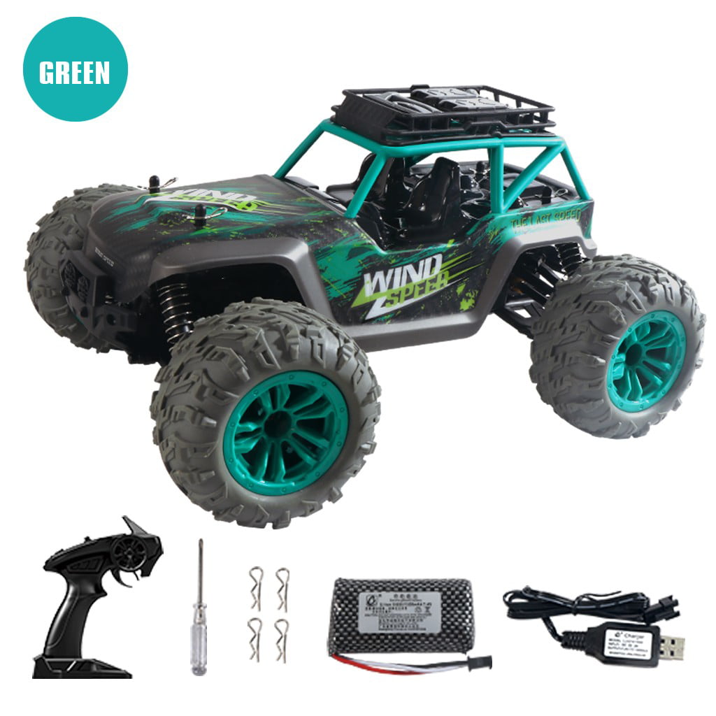 1:14 2.4Ghz 4WD RC Car Alloy Truck Remote Control Off Road RTR HIgh Speed Toy 