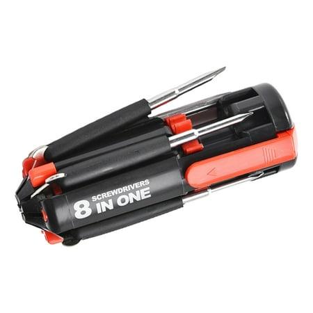

Ekeka Clearance ! 8 In 1 Home Screwdriver Set With LED Hand Tool Folding Nightwork DIY