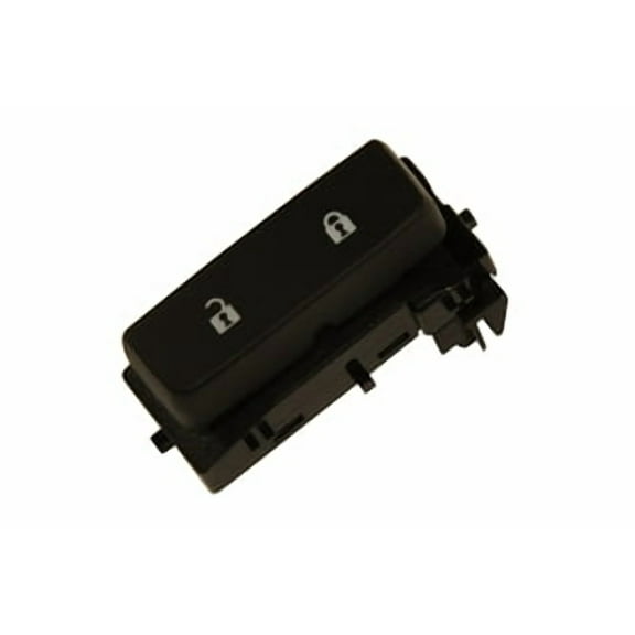 ACDelco GM Original Equipment Ebony Door Lock Switch with Blue Lagoon Backlighting 15804093 Fits select: 2008-2014 CHEVROLET SILVERADO, 2008-2014 GMC SIERRA