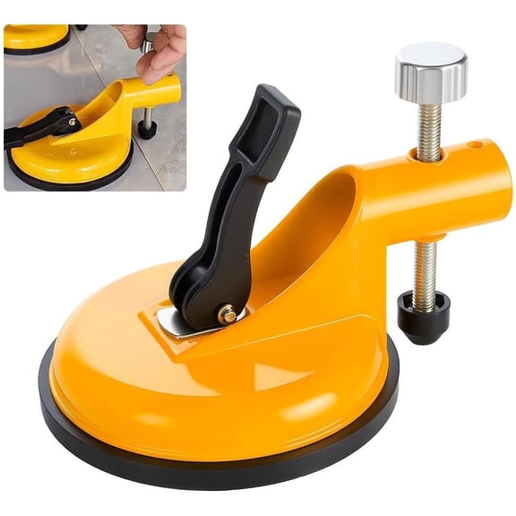 Heavy Duty Floor Gaps Fixer Tool,Leveling Suction Cup Flooring Tool,Tile Countertop Installation Tools,Aluminum Alloy Wall Tile Leveler,Floor Gaps Repair for Granite,Stone,Marble,Slab
