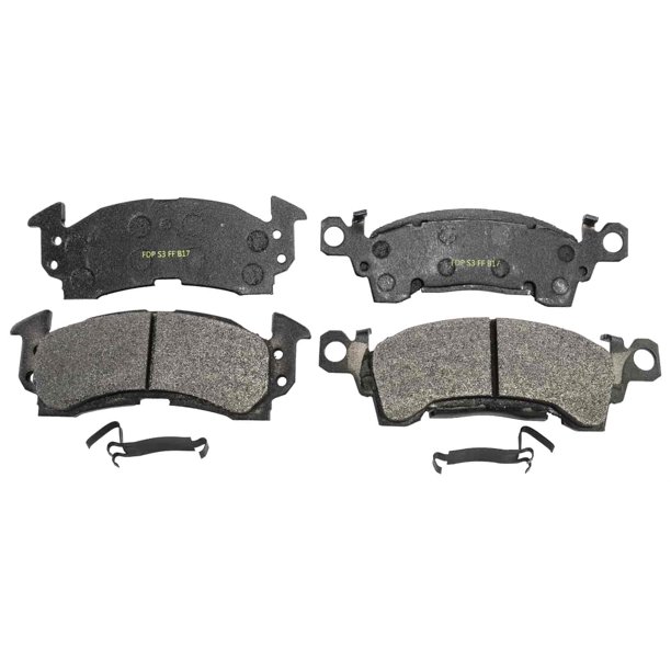 JEGS 63300 Performance Metallic Disc Brake Pads OEM GM D52 Type