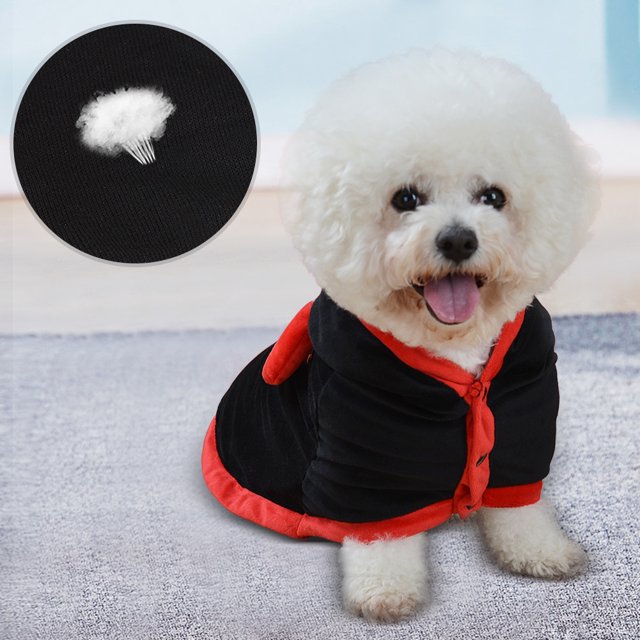 Ropa de Lana Coral ANGGREK para gatos y perros Chaleco Que Mantiene El calor