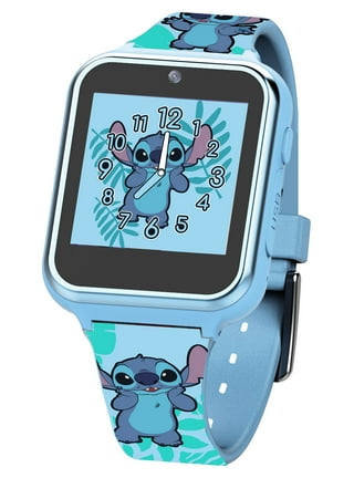 Cortney Lilo & Stitch - Reloj de pulsera unisex analógico de cuarzo con  correa de cuero para niñas y niños, plata, 40mm In diameter, Correa :  : Moda