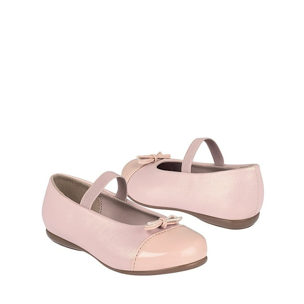 ZAPATOS NIÑA STYLO 7011 SIMIPIEL ROSA 15-17