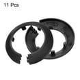 thumbnail image 3 of 11PCS Tapa de Decoración de Tubería 3in/75mm Flange de Tubería Decorativa de Plástico PP, Negro, 3 of 6