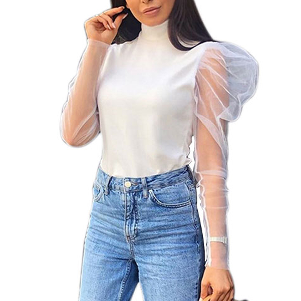 see through sleeves