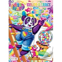 Lisa Frank 32 Page Color & Trace Book, Paperback