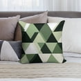thumbnail image 6 of Green And Beige Modern Art Geometric Pillow Covers,Green And Beige Modern Art Geometric Throw Pillow Covers 24"×24" ,Living Room Sofa Couch Pillow Covers,Decorative Pillow Covers, 6 of 7
