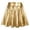 Gold, variant on Ediodpoh Carnival Skirts for Women Fashion High Waist Pleated Solid Color Metallic Sparkly Flared A Line Mini Skirt for Stage Mini Skirts Grey L