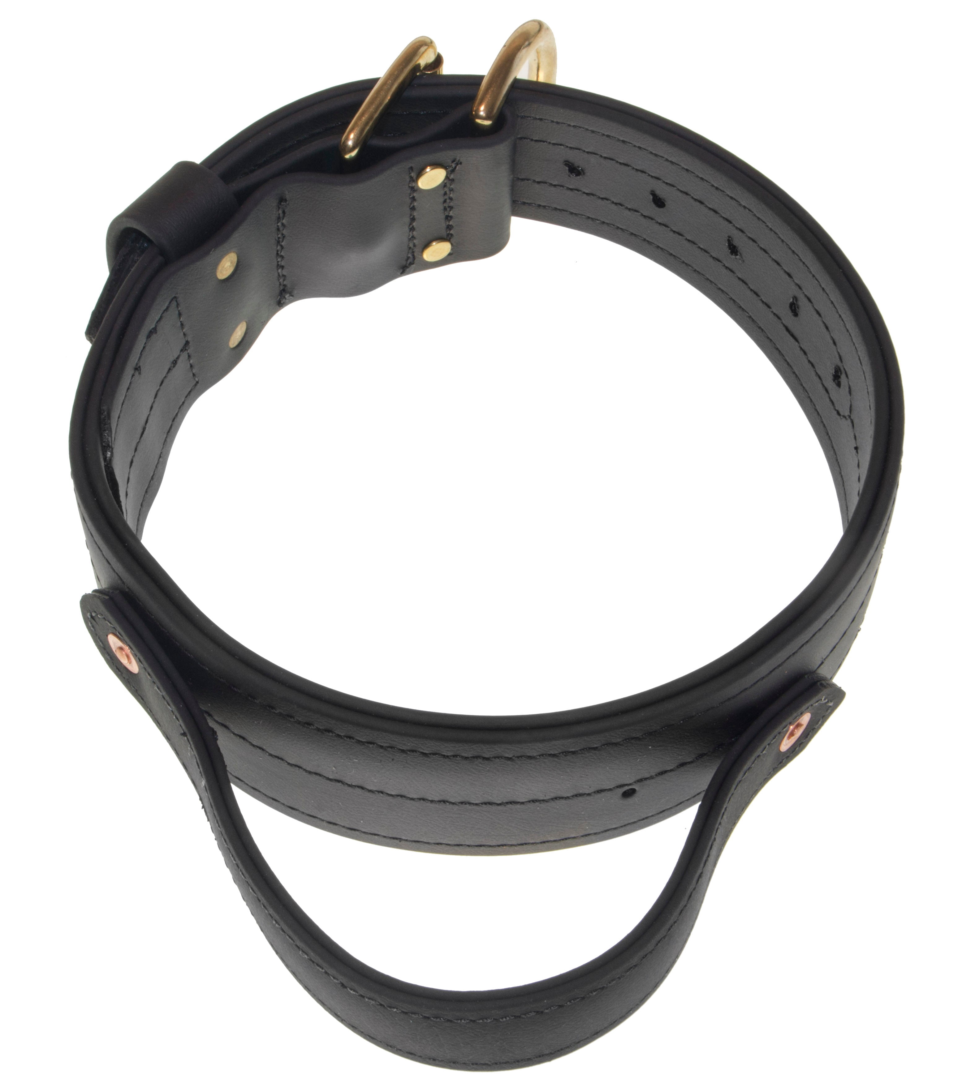 Viper Biothane Working Dog Collar with Integrated Handle