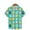 Multicolor I, variant on SGFCWSX Men's Short Sleeve Hawaiian Shirt Button Down, Easter Egg Print Stylish Summer Vacation Outfit Multicolor Size XL