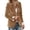 Khaki, variant on LIUJUNSHOP Velvet Blazer Women Casual Business Button Up Jacket Fall Winter Coats Notch Lapel Work Office Suit Jackets Blazer