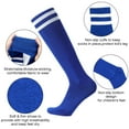 thumbnail image 3 of VEGCOO 4 Pairs of Kids Long Football Socks – Breathable Non-Slip Sports Socks for 5-12 Years Old Children Running Field Hockey Football Rugby Training – 4 Colors, 3 of 7