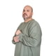 thumbnail image 4 of Cardigan Cuello Redondo LOVE MY FIT Tallas Extras Plus Size Con Puño Verde Claro XL, 4 of 10