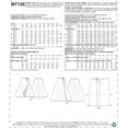thumbnail image 3 of McCalls Ladies Easy Sewing Pattern 7129 Wrap Over Tie Skirts, Size 16-24, 3 of 7