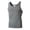 A43-Grey, variant on Men's Gym Workout Tank Tops Y-Back Muscle Tee Stringer Bodybuilding Sleeveless T-Shirts（Navy,XL)