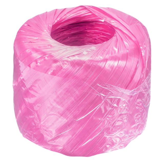 Uxcell Polyester Nylon Plastic Rope Twine Household Bundled for Daily Binding Packing 1148.2ft Length Pink