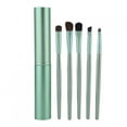 thumbnail image 1 of Brocha de maquillaje, 5 piezas, brocha cosmética portátil, brocha para sombra de ojos, brocha cosmética, máxima comodidad, 1 of 8
