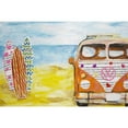 thumbnail image 3 of "Beach Bus" Painting Print on Wrapped Canvas, 3 of 5