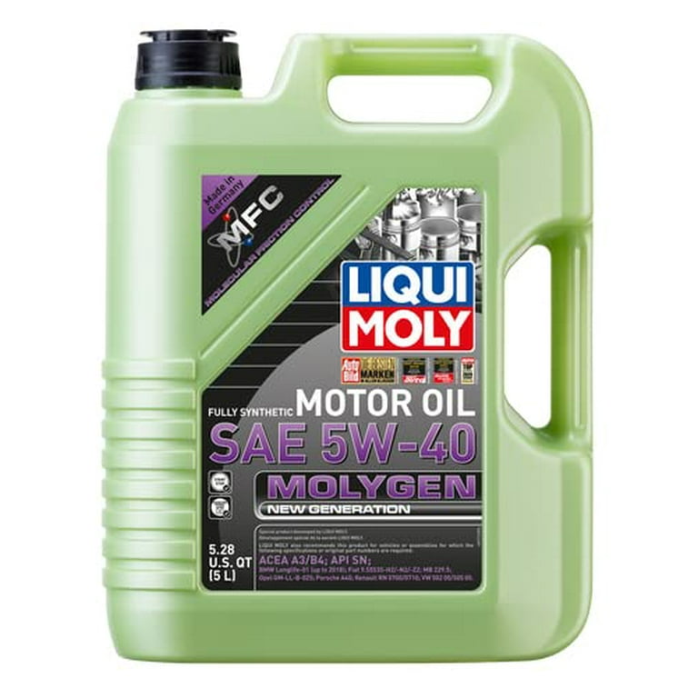 Liqui Moly MOLYGEN New Generation Syn Oil 5W-40 20232 5 Liters