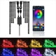 thumbnail image 2 of Kit de Luces Led para Motocicleta Xiying: Tiras de Luces de Neón Flexibles E Impermeables de 12 V con Control Remoto, 8 Colores y 16 Modos, para Motos y Vehículos Todoterreno, Iluminación Multicolor, 2 of 5