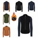 thumbnail image 2 of Rsantce 2024 - Maillot de ciclismo térmico de invierno para hombre, de polar, para ciclismo de montaña, ropa para exteriores, camisa de manga larga, uniforme, 2 of 5