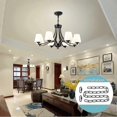 thumbnail image 3 of Lighting Chain, 6 Feet Black Lighting Fixture Chain, Metal Chandelier Chain, 3 of 5