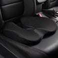 thumbnail image 3 of Office Chair Seat Cushion Memory Foam Coccyx Cushion for Computer Desk Chair Black, 3 of 8
