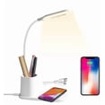 thumbnail image 3 of Led Desk Lamp, Led Table Lamp With Wireless Charger Dimmable 360 Rotation Led Desk Lamp, Energy Saving Usb Rechargeable Battery, 3 of 4