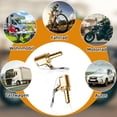 thumbnail image 1 of Ruiboury 2piece High Compatibility Tire Pump Valve Adapter Exquisite Craft Direct Usage 0.6, 1 of 6