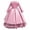 /c105Pink242, variant on WEIGFI Toddler Kid Girls Dress Performance Ball Gown Formal Dressy Solid Color Long Sleeves Crew Neck Princess Lace Tiered Wedding Graduation Elegant Cute Photo Sundress,Beige,4-5 Years