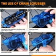 thumbnail image 4 of Professional Bike Chain Scrubber, Motorcycle Set For Easy To Use Maintenance On All Bicycles Including Racing And Folding Models, Pratical Cleaning Brush Kit Ensures No Dirty Hands (1 Set), 4 of 6