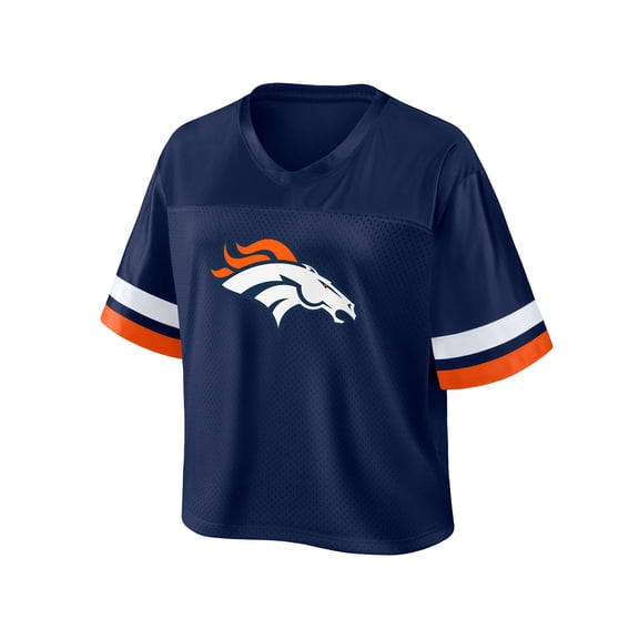 NFL Denver Broncos Women's Synthetic Navy Jersey