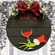 thumbnail image 3 of Puerta Delantera Decoraciones De Navidad Colgador De Corona De Ladrón De Navidad Guirnalda De Lazo De Navidad Decoraciones De Madera seitruly HA039355-00, 3 of 6