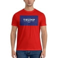 thumbnail image 4 of Yiaed Trump 2024 presidential Print Mens T-Shirt,Lightweight Cotton Tee, Crewneck T-Shirt For Men Basic Tee Shirt-XX-Large, 4 of 5