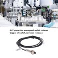 thumbnail image 4 of Inductive Proximity Switch, Less Interference IP67  6-36VDC 100mA Copper Alloy Thread Shell NPN NC Proximity Sensor  for Distance Detection, 4 of 7