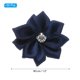 thumbnail image 2 of Uxcell 1.2 Inch Small Ribbon Flowers Satin Ribbon Flowers Mini Fabric Flowers Navy Blue 50 Pcs, 2 of 7