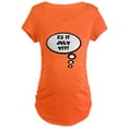 thumbnail image 1 of CafePress - Is It July Yet Maternity Dark T Shirt - Maternity Dark T-Shirt, 1 of 1