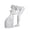 White, variant on Honmine Woman Kissing Sculpture Modern Abstract, Lover Decor Desktop Figurine Gift, 3D Printed Woman Petting Cat for Home Office Shelf, Desk, Display