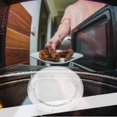 thumbnail image 4 of Microwave Oven Glass Plate Microwave Glass Turntable Plate Replacement Flat Base Glass Tray 24.5cm/9.6 Inches (flat Bottom), 4 of 5