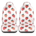 thumbnail image 2 of Fotbe Hand Drawn Strawberry Pattern Automotive Seat Covers for Cars Trucks and SUVs – Car Seat Covers for Front Seats,Protective Seat Covers,Vehicle Seat Covers, Set of 2, 2 of 9
