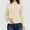 Beige, variant on Juslio Womens Sweaters Pullovers Sweaters Solid Crew Neck Long Sleeve Knit Beige