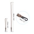 thumbnail image 2 of Badge Lanyard with Keychain Clip Necklace Wrist Cord Strap Metal Clasp for Keys, Camouflage Beige 2 Pack, 2 of 5