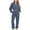 Blue 2 piece outfits for women, variant on Usmixi Sweatsuits Set for Women Womens Half Zip Cropped Sweatshirt Lounge Sets Casual Long Sleeve Pullover Drawstring Jogger Pants 2 Piece Outfits Sports Running Tracksuits Sets Under $10