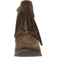 thumbnail image 2 of Roper Women's Fringe Booties Medium Toe Brown 8 1/2 M  US, 2 of 8