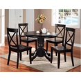 thumbnail image 1 of Kingfisher Lane 5 Piece Round Dining Set in Black, 1 of 1