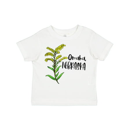 

Inktastic Omaha Nebraska Goldenrod Flower Gift Toddler Boy or Toddler Girl T-Shirt